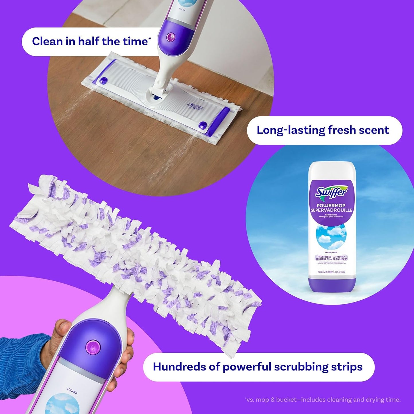 Swiffer PowerMop Cleaning Kit