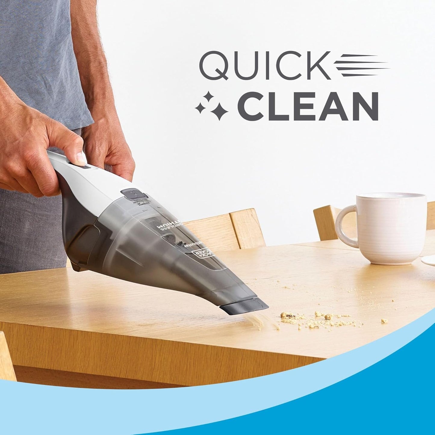 QuickClean Cordless Vacuum Cleaner